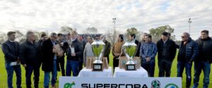 Bordet inauguró una cancha infanto juvenil en el marco de la final de la Copa Entre Ríos