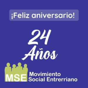 24 años, del Movimiento Social Entrerriano