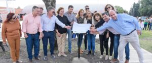 En María Grande se inauguró el noveno playón multideportivo accesible de la provincia