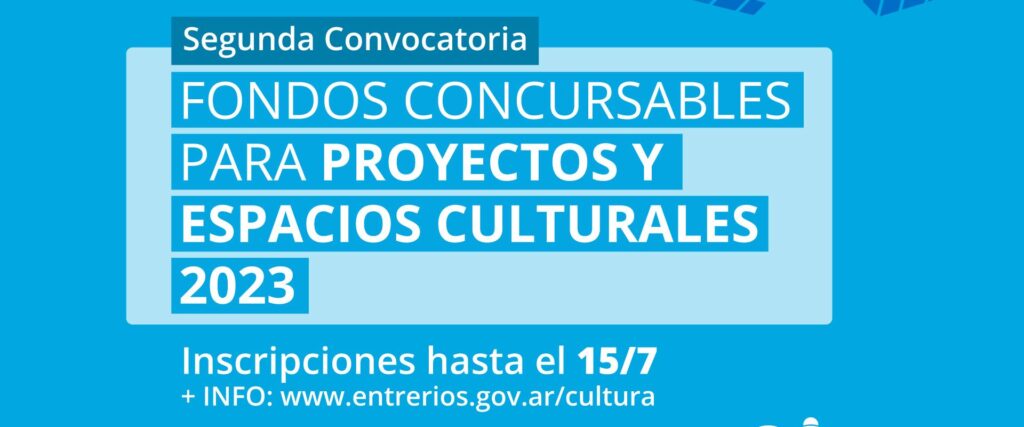 Últimos días de inscripción para el programa Fondos Concursables