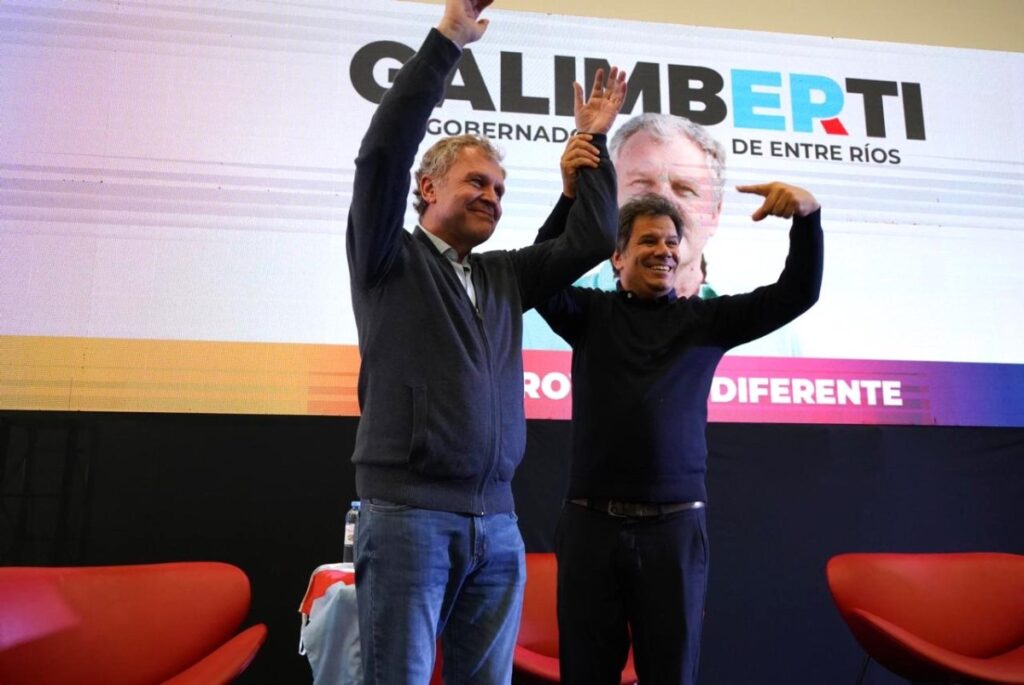 GALIMBERTI: «LA ENTRE RÍOS QUE PERSEGUIMOS, LA DE UNA PROVINCIA DIFERENTE, SE DEFINE ESTE DOMINGO”