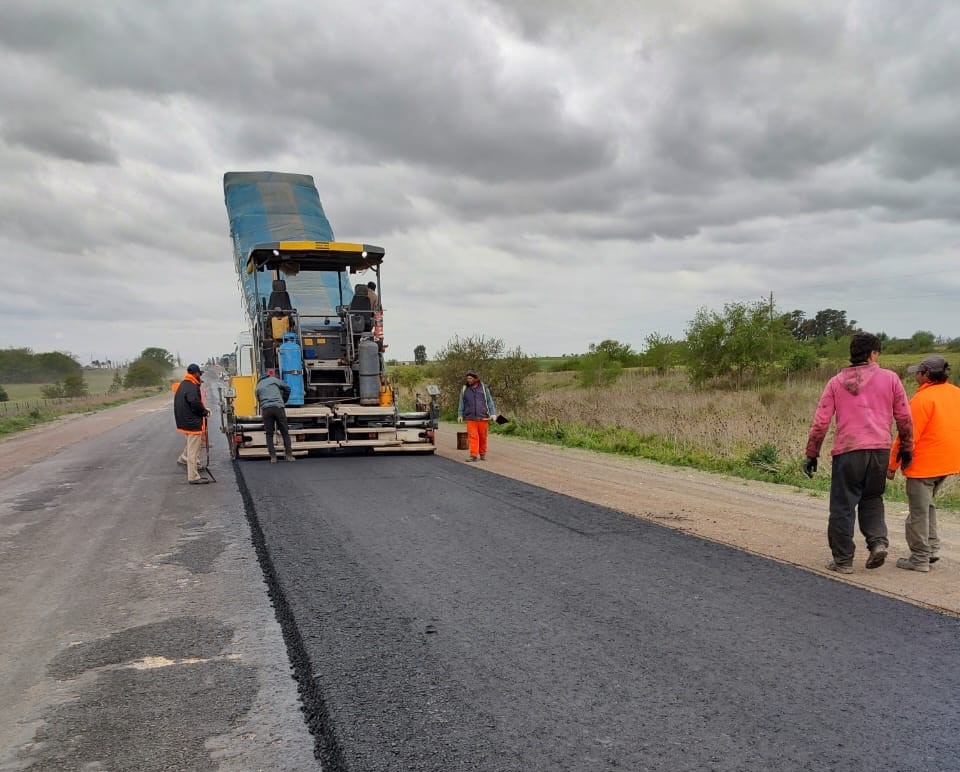 La rehabilitación de la ruta provincial 32 alcanza un 42 por ciento de avance