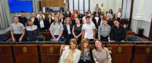 Escuelas del departamento Uruguay participaron del Senado Juvenil