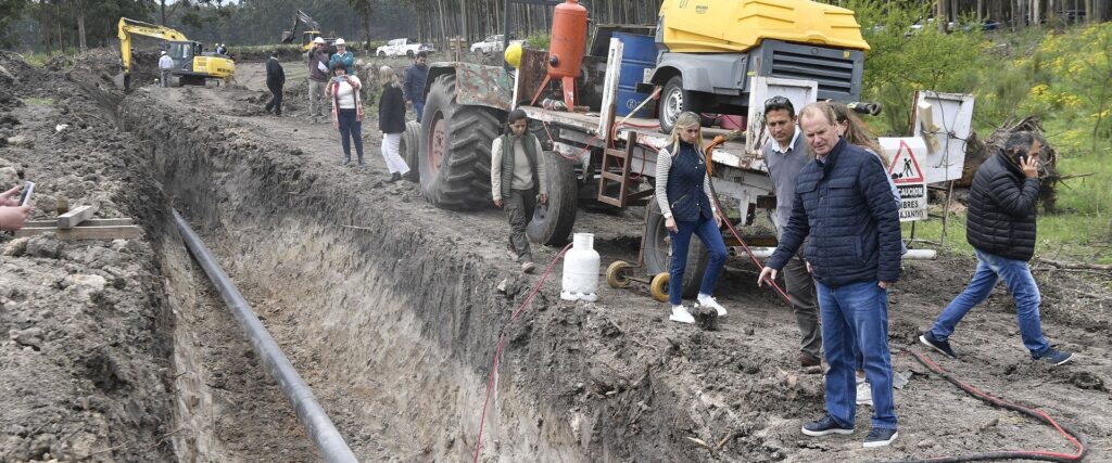 Proyectan habilitar antes de fin de año la obra emblema del desarrollo gasífero del norte entrerriano