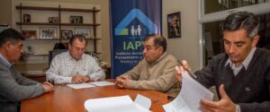El IAPV y el Colegio de Profesionales de la Agrimensura rubricaron convenio de colaboración y asistencia