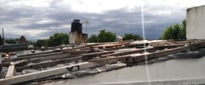 La provincia coordinó ayuda para familias afectadas por voladura de techos en Hasenkamp