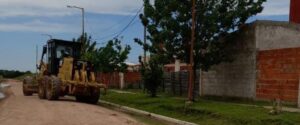 Comenzó la pavimentación de la trama vial de barrios del IAPV en Concepción del Uruguay