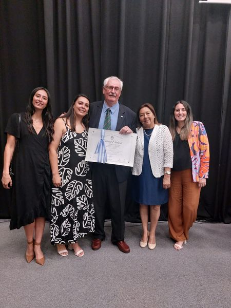 Hugo Maín, recibio diploma como Senador Provincial