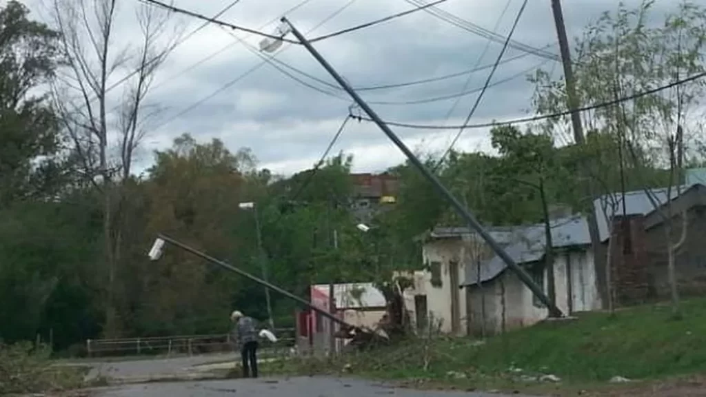 ENERSA informo sobre la situación del suministro eléctrico por fuertes tormentas