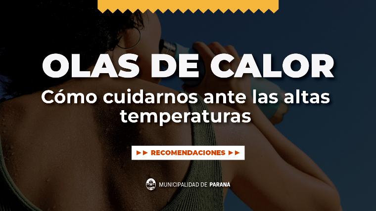 Recomendaciones para cuidar la salud ante la ola de calor