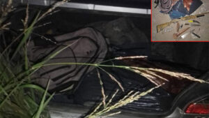 Interceptaron a paranaenses con dos carpinchos despostados en el baúl del auto