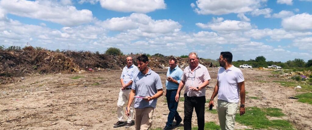 La provincia asiste al municipio de Lucas González en la mejora del tratamiento de residuos