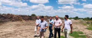 La provincia asiste al municipio de Lucas González en la mejora del tratamiento de residuos