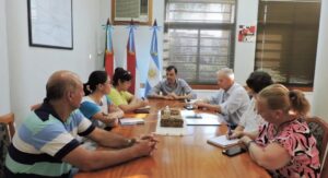 Reunión con EcoUrbano y directivos de escuelas primarias de Cerrito