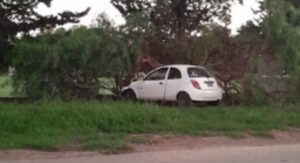Paraná: Choque de un auto con un árbol un hombre fallecido