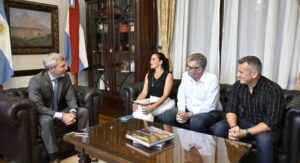 El gobernador avanzó en una agenda de trabajo con la intendenta de Alcaraz