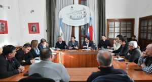 Encuentro con senadores de Juntos por Entre Ríos enfocado en la reforma política