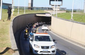 El Túnel Subfluvial recibió el evento motociclístico más grande del mundo