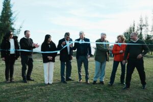 Frigerio participó de la inauguración del Parque Solar Fotovoltaico en Pueblo Liebig