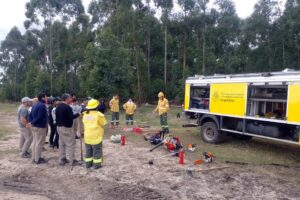 La provincia dio un nuevo taller sobre prevención de incendios en el departamento Colón