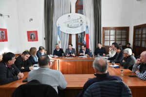 Encuentro con senadores de Juntos por Entre Ríos enfocado en la reforma política