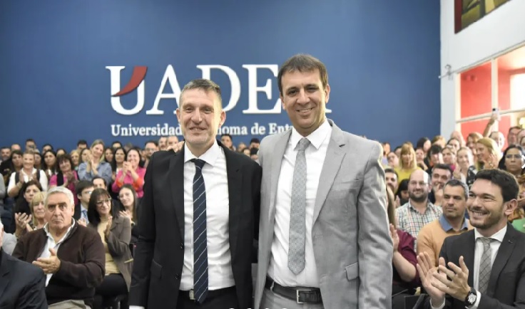 La Asamblea Universitaria reeligió a Luciano Filipuzzi como rector de la Uader