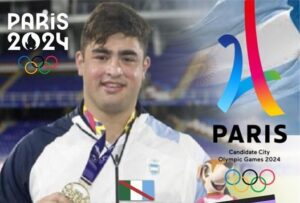 El atleta cerritense Nazareno Sacia estará en los Juegos Olimpicos de Paris 2024