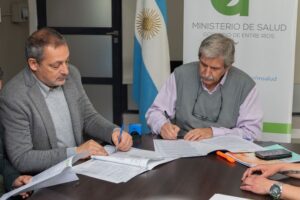 El Ministerio de Salud y la Facultad de Ciencias de la Vida firmaron un convenio de cooperación