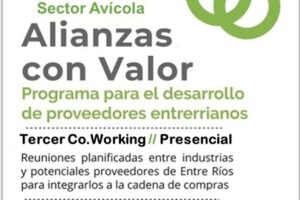 Convocan a industriales a actuar como proveedores de la avicultura entrerriana