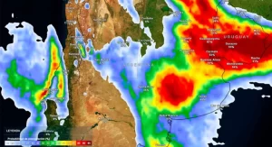 La ciclogénesis impacta en Argentina y hay alerta por tormentas en Entre Ríos