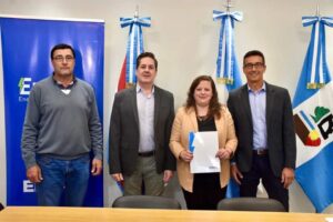 Acordaron una inversión que supera los 200 millones de pesos en el parque industrial de Ramírez