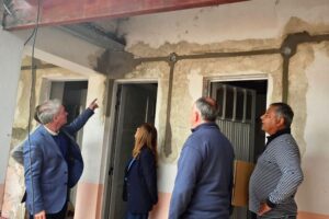 Iniciaron trabajos en la escuela Nº 16 Tambor de Tacuarí de Colonia Ensayo