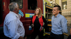 Paraná: Bomberos Voluntarios presentaron dos nuevas autobombas