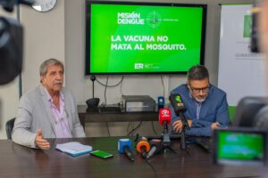 Salud brindó precisiones sobre el plan de vacunación contra el dengue en la provincia