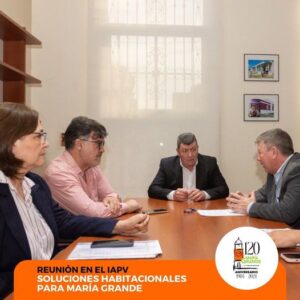 El Director del IAPV Manuel Schonals recibió al Intendente Solari