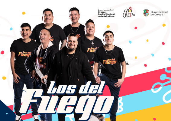 “Los del Fuego”  traen su repertorio musical a la maratón de la avicultura