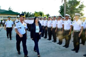 Aluani estuvo presente en el Acto de Egreso de Agentes de Policías de Villaguay