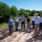 El gobernador recorrió Gualeguay y encabezó una reunión de gabinete conjunto