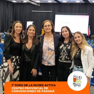 Maria Grande estuvo presente en el Primer Foro «Mujer activa con voz!