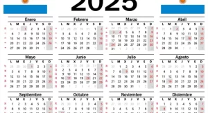 Calendario oficial de feriados 2025: Cuándo habrá fines de semana largos