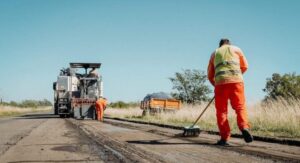 Continúan los trabajos de recuperación de la Ruta Provincial N° 20